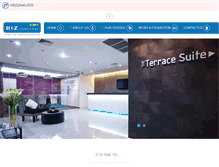Tablet Screenshot of biz-concierge.com
